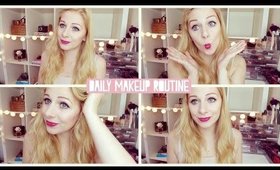 Updated Daily Makeup Routine - August 2014 | Sofairisshe