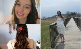 Getting Prom Ready: Makeup, Hair, + dress!