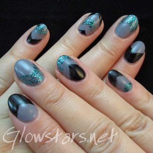 Read the blog post at http://glowstars.net/lacquer-obsession/2014/12/gelish-chevrons-using-lokis-nail-vinyls/