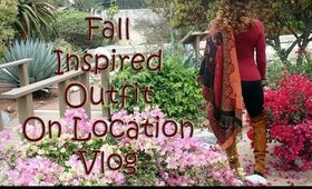 Fall Inspired OOTD | On Location Vlog #fashionover50