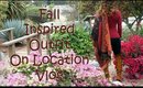 Fall Inspired OOTD | On Location Vlog #fashionover50