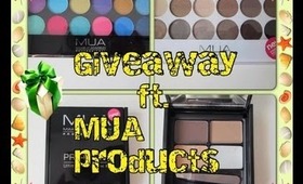 International Giveaway ft MUA products