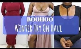 HUGE BOOHOO Winter Try On Haul