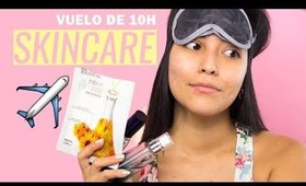 ✈️🌎 RUTINA DE #SKINCARE AL VIAJAR (lo que no sabias) | Travel Skincare Routine