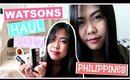 WATSONS PHILIPPINES HAUL 2017 | NICHIDO, EVER BILENA, EB ADVANCE, CARELINE