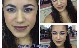 Pink & Blue Spring Date Makeup Collaboration with FoxywimBeauty (Drugstore)