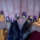 Silly Haunted house nails!