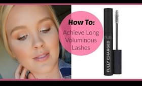 How I Get Long Voluminous Lashes | PUR Cosmetics Fully Charged Mascara