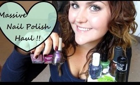 MASSIVE Nail Polish Haul!!! OPI, Butter London, Essie, and MORE!!