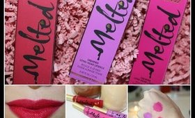 First Impression: NEW Too Faced Melted Lipstick Review