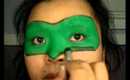 Halloween - Green Lantern Makeup Mask