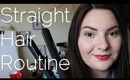 How I Straighten My Hair | OliviaMakeupChannel