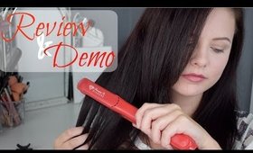 Irresistible Me Hair Straightener - Review & Demo | Danielle Scott