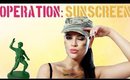Military Strength Sun Protection w/ Operation Sunscreen Vlog -  Ms Toi