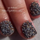 Caviar Manicure with Poppy Seed 2