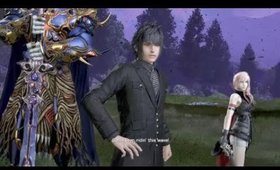 Noctis coming down like a Shooting Star Match