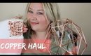 Copper Haul! Homewares, Stationary & Fashion