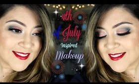 4th of july Inspired Makeup 2016