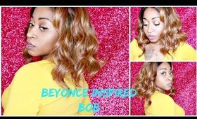 Beyonce Inspired Wavy Bob | Freetress Equal Silk Base Wig- Trixie | - Start To Finish Video