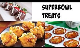 3 Quick & Easy Superbowl Treats ♡ Appetizers + Desert