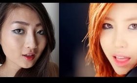 Hyosung Inspired Makeup Tutorial| Korean Pop Song Goodnight Kiss