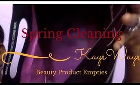 Spring Cleaning | Beauty Product Empties | To Rebuy or Let it Fly (Mini Reviews)