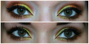 Have fallen in love with this limegreen shadow from the Sleek Cnady Collection palette <3