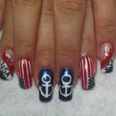 4Th Of July Nails!