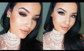 Kim Kardashian Inspired Effortless Glam Makeup