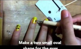 Smiley Nail Art