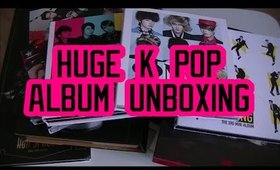 K-Pop Korner - HUGE Album unboxing includes  Super Junior M, Hyuna, Roh Ji Hoon etc