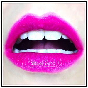 I used Coloured Raine Uncensored Lips in Intimidate and patted Sugarpill Birthday Girl over them, then to add extra sparkle, I applied Benefit Back to the Fuchsia Ultra Shine lipgloss.
See the full post http://michtymaxx.blogspot.com.au/2013/06/summer-date-night-makeup.html