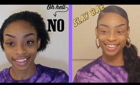 Weave It Or Leave It! (Sleek Ponytail Tutorial)Ft.Dsoar Hair