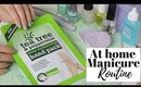 AT HOME MANICURE ROUTINE + HOME BARGAINS HAND PACK #selfcaresunday
