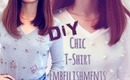 ❣ DIY:Chic Ways to Decorate Your Shirts