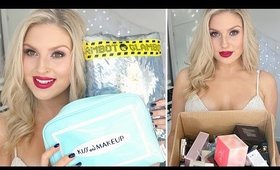 Beauty Haul & Unboxing! ♡ High End, Korean Makeup, Glambot & More!