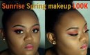 Spring Sunrise Makeup tutorial