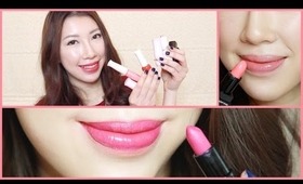 My Korean Lipstick & Nail Polish Collection (Review + Swatches) | Part 2