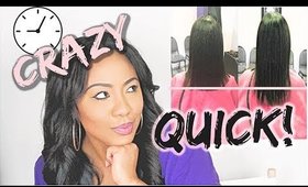 HOW TO GROW RELAXED HAIR FASTER | RELAXED HAIR LENGTH CHECK