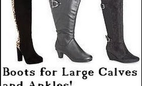 Top Favorite Boots (Large Calves and Ankles)