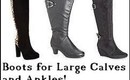 Top Favorite Boots (Large Calves and Ankles)
