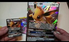 OPENING POKÉMON EEVEE GX BOX UNBOXING