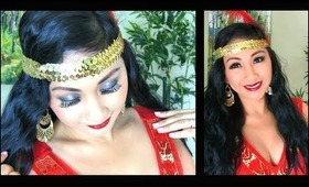 Great Gatsby Flapper Makeup, Hair & Outfit!