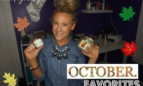 OCTOBER BEAUTY&YOUTUBE FAVORITES