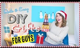 DIY Gift Ideas For GUYS