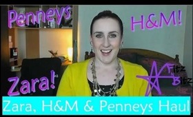 Zara, H&M & Penneys Haul