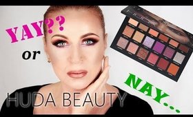 HUDA BEAUTY Desert Dusk Palette - FIRST IMPRESSION
