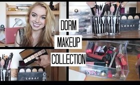 Dorm Makeup Collection: Makeup I Brought to College!