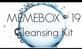 Memebox 19 | Cleansing Kit Unboxing & Demo