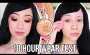 Too Faced Peach Perfect Comfort Matte Foundation Review and Demo! | Foundation Routine